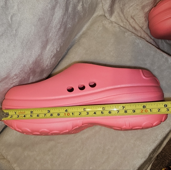 ADIDAS Pink Adifom Stan Smith Mule Shoes Size 5 - Picture 11 of 11